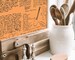 Custom Wallpaper Rolls Handwritten Recipe Backsplash Removable Rustic Kitchen Farmhouse Decor Personalized Wall Paper Peel and Stick 