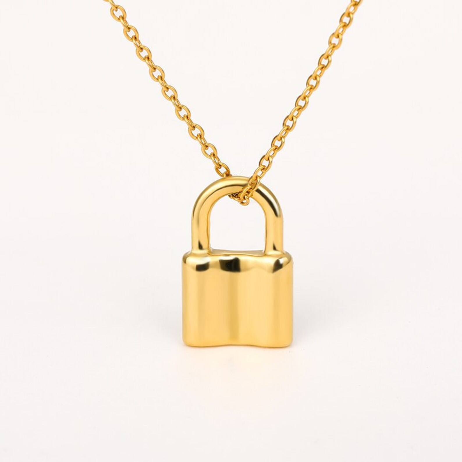padlock necklace