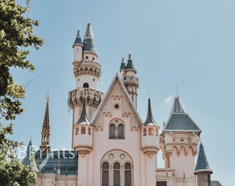 Sleeping Beauty's Castle Disneyland Photography Print DIGITAL DOWNLOAD