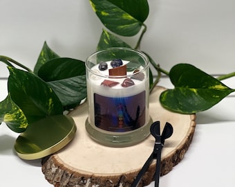 Chakra Crystal Candle