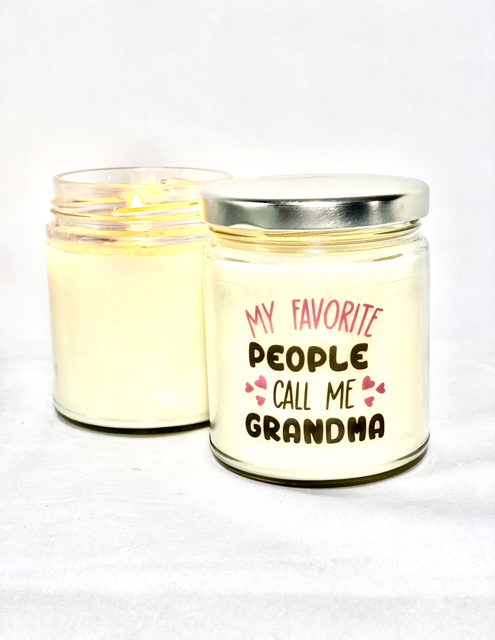 Best Grandma Candle Personalized Candle Birthday Gift For Etsy