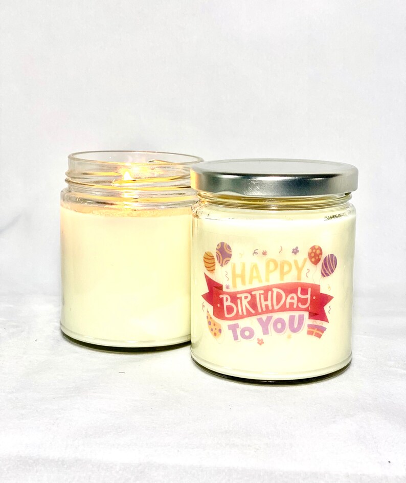 Personalized Candle Happy Birthday Gift Candle For Birthday Gift Friend Birthday Happy Birthday To You Candle