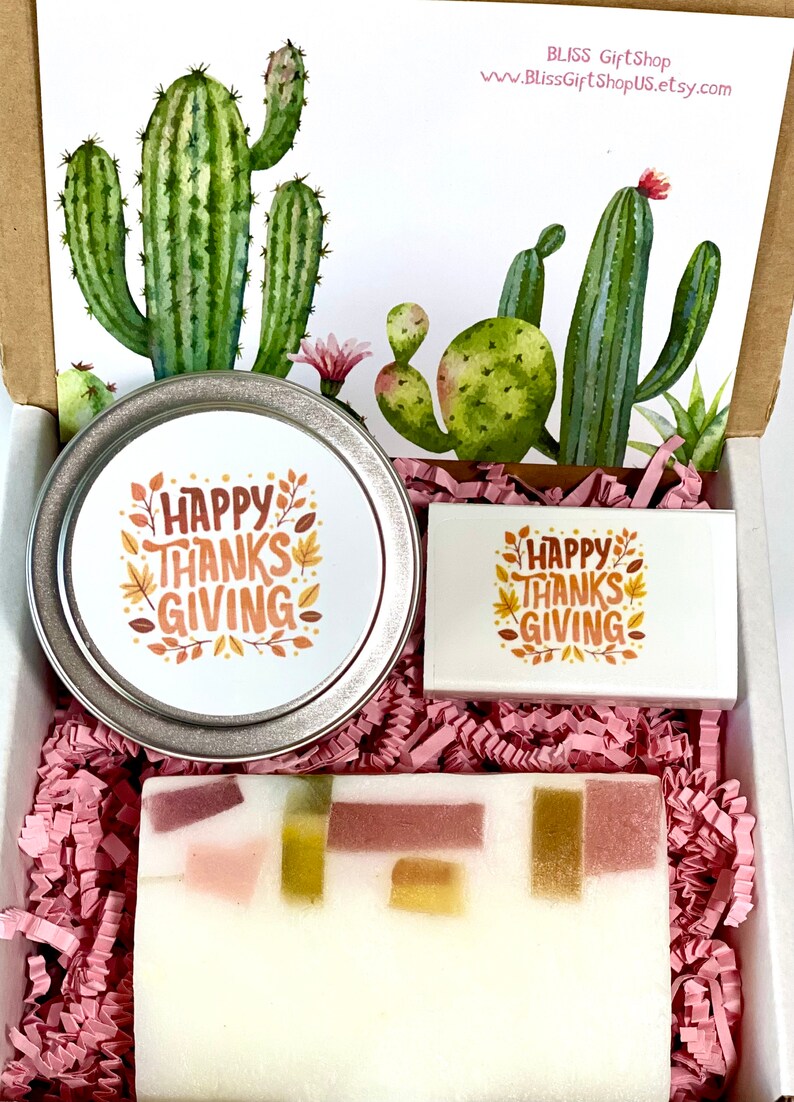 Happy Thanks Giving Candle Thanksgiving Gift Box Happy Thanks Giving for Gift Idea