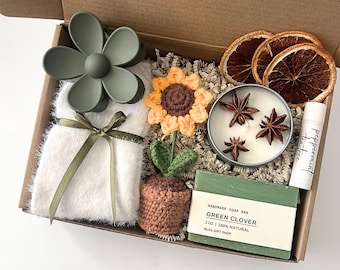 Birthday care package for her, Birthday Gift Box, Sending a Hug, Gift for Colleagues, Thinking of You, Care Package Friend, Self Care Gift