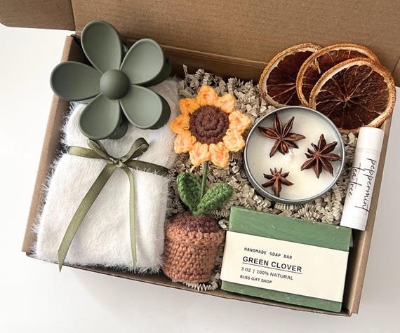 Birthday care package for her, Birthday Gift Box, Sending a Hug, Gift for Colleagues, Thinking of You, Care Package Friend, Self Care Gift