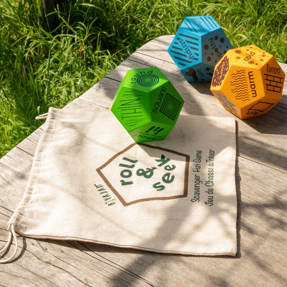 Nature Scavenger Hunt Dice Game: Outdoor Family Fun