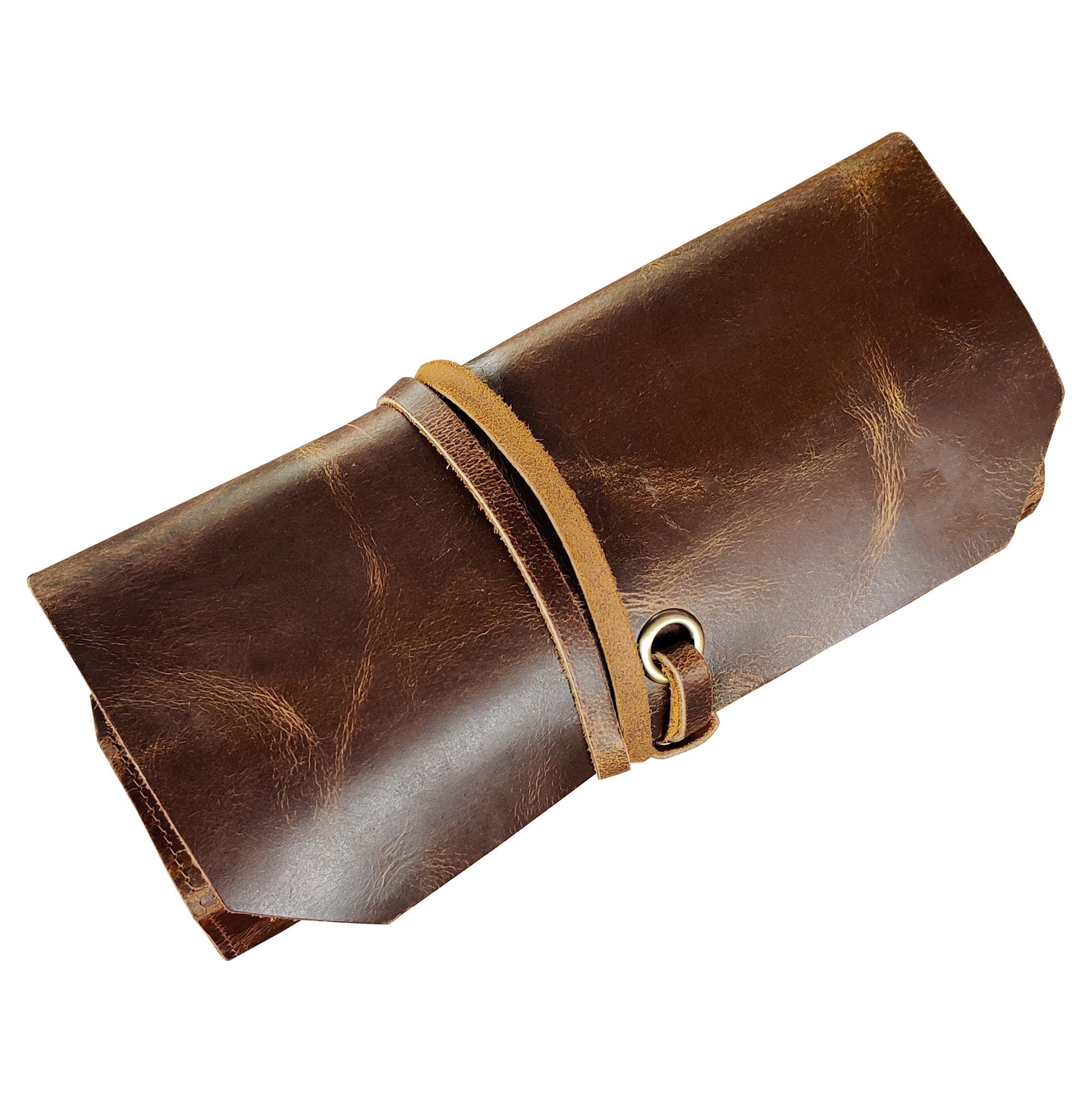 12 POCKET LEATHER CHISEL SPANNER ROLL UP TOOL HOLDER POUCH STORAGE CASE 24 12 POCKET LEATHER CHISEL SPANNER ROLL UP TOOL HOLDER POUCH STORAGE CASE 24