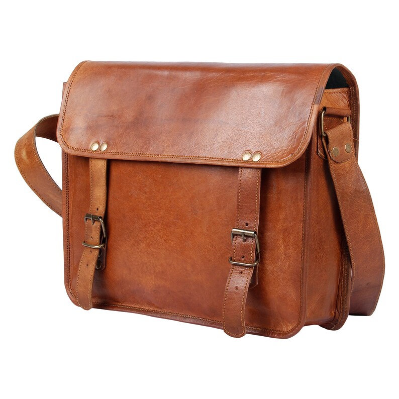 Portland Leather Messenger Bags Classic Messenger Bag - Etsy