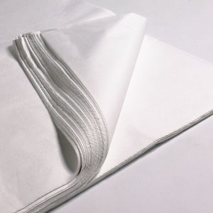Papel de seda blanco sin ácidos