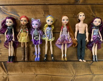 used ever after high dolls