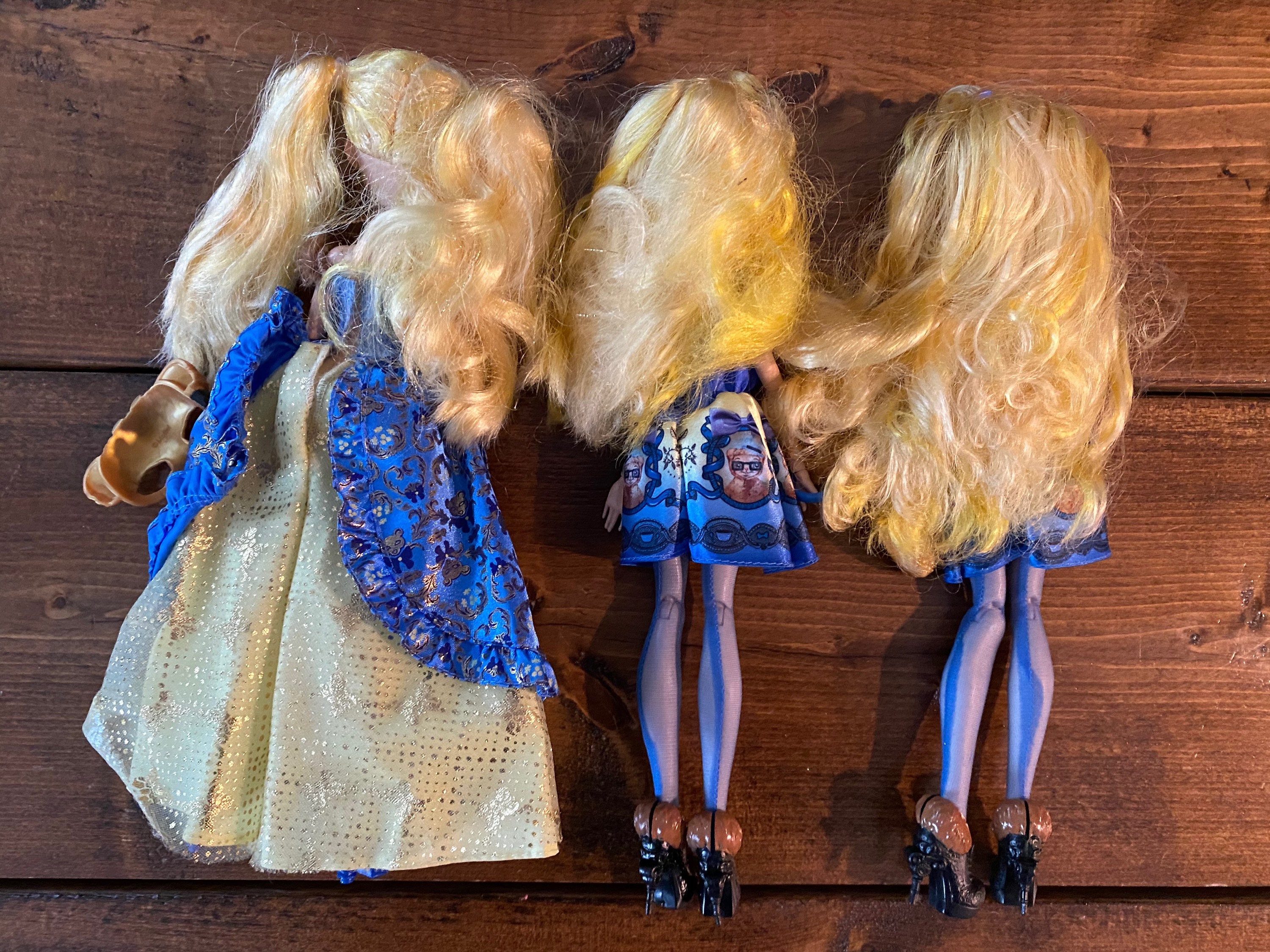 Ever After High Dolls Blondie Briar Lizzie & Ginger for 