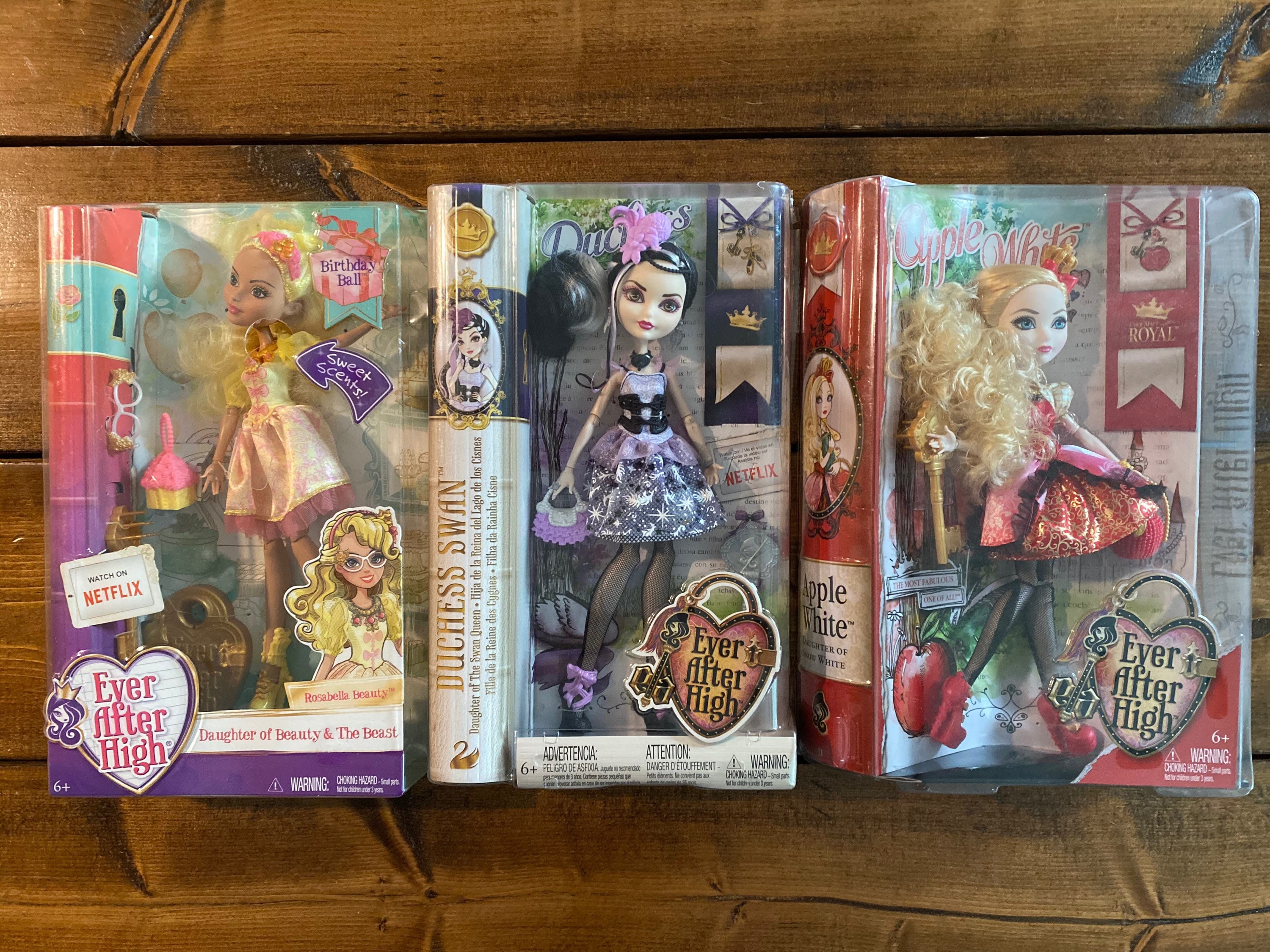  Mattel Ever After High Ballet Apple White Doll : Toys & Games