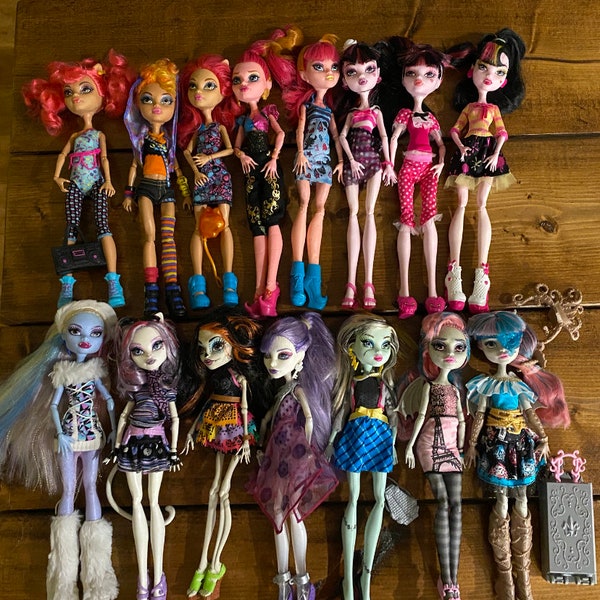 Monster High Dolls - Various - for doll making/OOAK projects