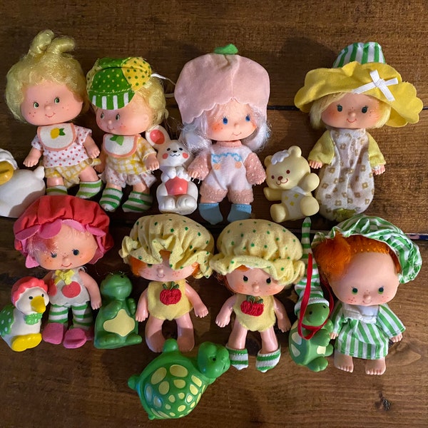 Vintage Strawberry Shortcake Dolls - pick one.