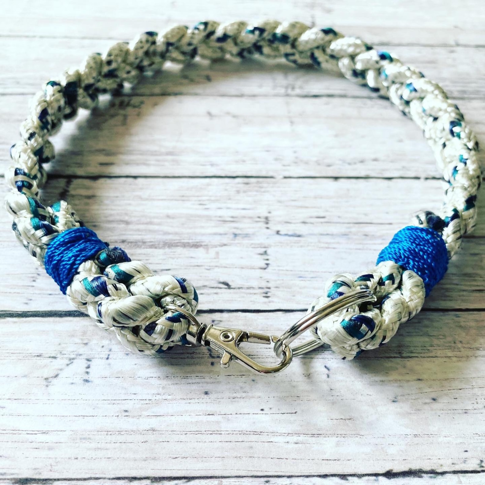 Rope Dog Collar. Handmade braided waterproof dog collar. Etsy