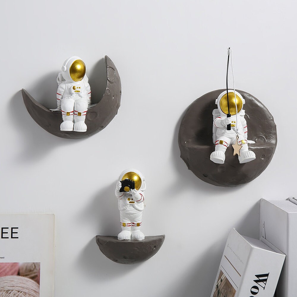 Astronaut Wall Decor Etsy