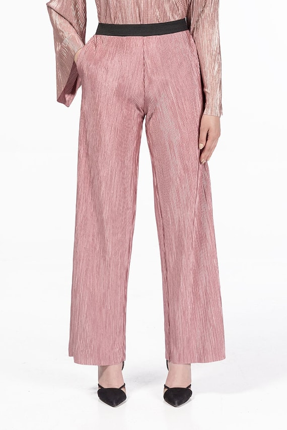 ZOHA Rose Fancy Palazzo Pants Woman 