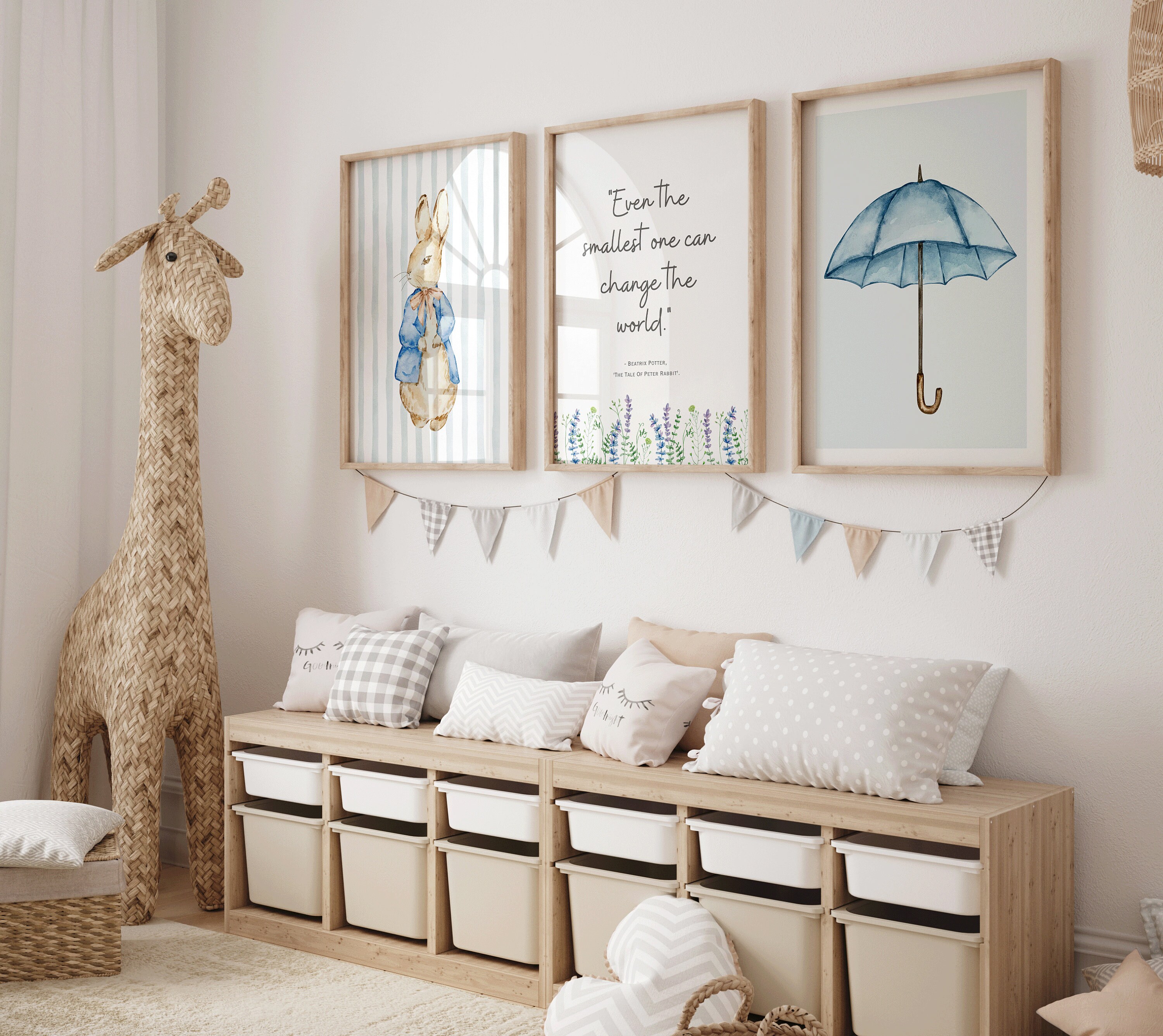 Peter Rabbit Bumper Etsy UK