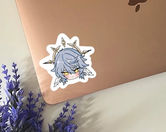 Sunday Baby Chibi Pegatina / Honkai Star Rail HSR Penacony Marido Ikemen Mate Lindo Impermeable Portátil Botella de Agua Cuaderno Die Cut Vinilo