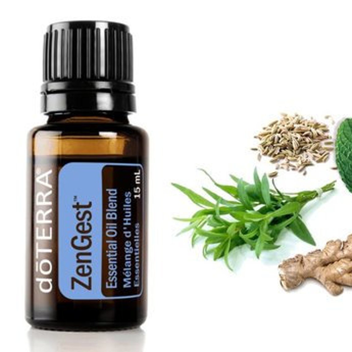 Doterra Zengest Digestive Essential Oil Blend 15ml Etsy