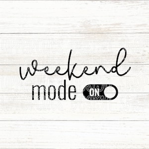 Mode week-end sur SVG, week-end SVG, Lazy Day Loungewear téléchargement numérique, fichiers coupés pour Cricut