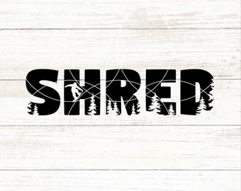 Shred SVG, Snowboarding SVG, Tree Tops Snowboard Grab Svg, Snowboard Life Png, I&#39;d Rather Be Snowboarding, Mountain Svg