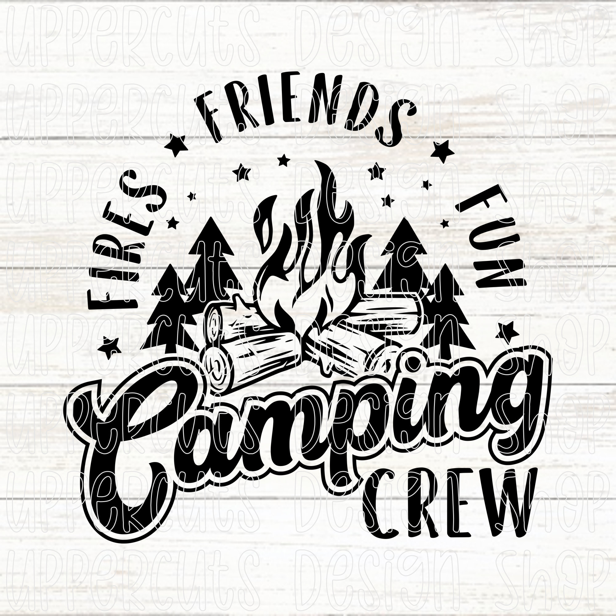 Fires Friends Fun Camping Crew SVG Camping Crew Png Campfire - Etsy Canada