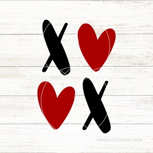 XOXO SVG, Valentine SVG, hart xoxo, schattige Valentine Diy, Valentijnsdag Svg, knuffels en kusjes, Diy Valentijnsdag Tshirt