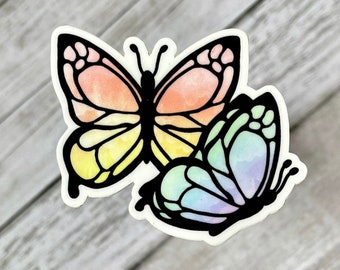 Subtle Pride Butterfly Sticker