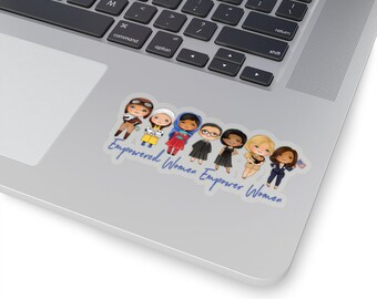 Empowered Women Empower Women Matte Sticker MacBook Laptop Sticker Journal Sticker Matte Sticker Feminism Sticker