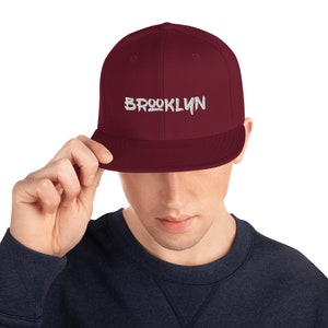 Brooklyn Hat Snapback Hat - Brooklyn NY Made me - Represent Brooklyn Hat