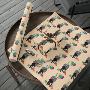 Funny Bernie Mittens Wrapping Paper Gift Bernie Sanders Meme Mittens Gift Birthday Wrapping Paper Funny Gift Wrap Paper Birthday Funny Wrap image 7