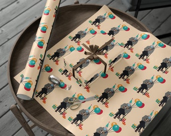 Funny Bernie Mittens Wrapping Paper Gift Bernie Sanders Meme Mittens Gift Birthday Wrapping Paper Funny Gift Wrap Paper Birthday Funny Wrap