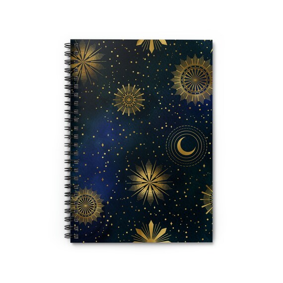 Softcover Hello Lovely 5.5\" X 8.5\" Floral Spiral Notebook/Journal, 120 College...
