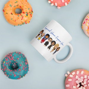 Kamala Harris Female Leaders Inspiration - Empowered Women Empower Women Mug - Women&#39;s Diversity Coffee Mug Feminist Activist Coffee Mug