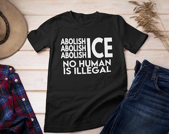 Abolish ICE Shirt, Protest Ice Shirt, Immigrant Rights, Ice out, Unisex Softstyle T-Shirt, Protest Shirt, Activist Shirt, Minnesota ICE