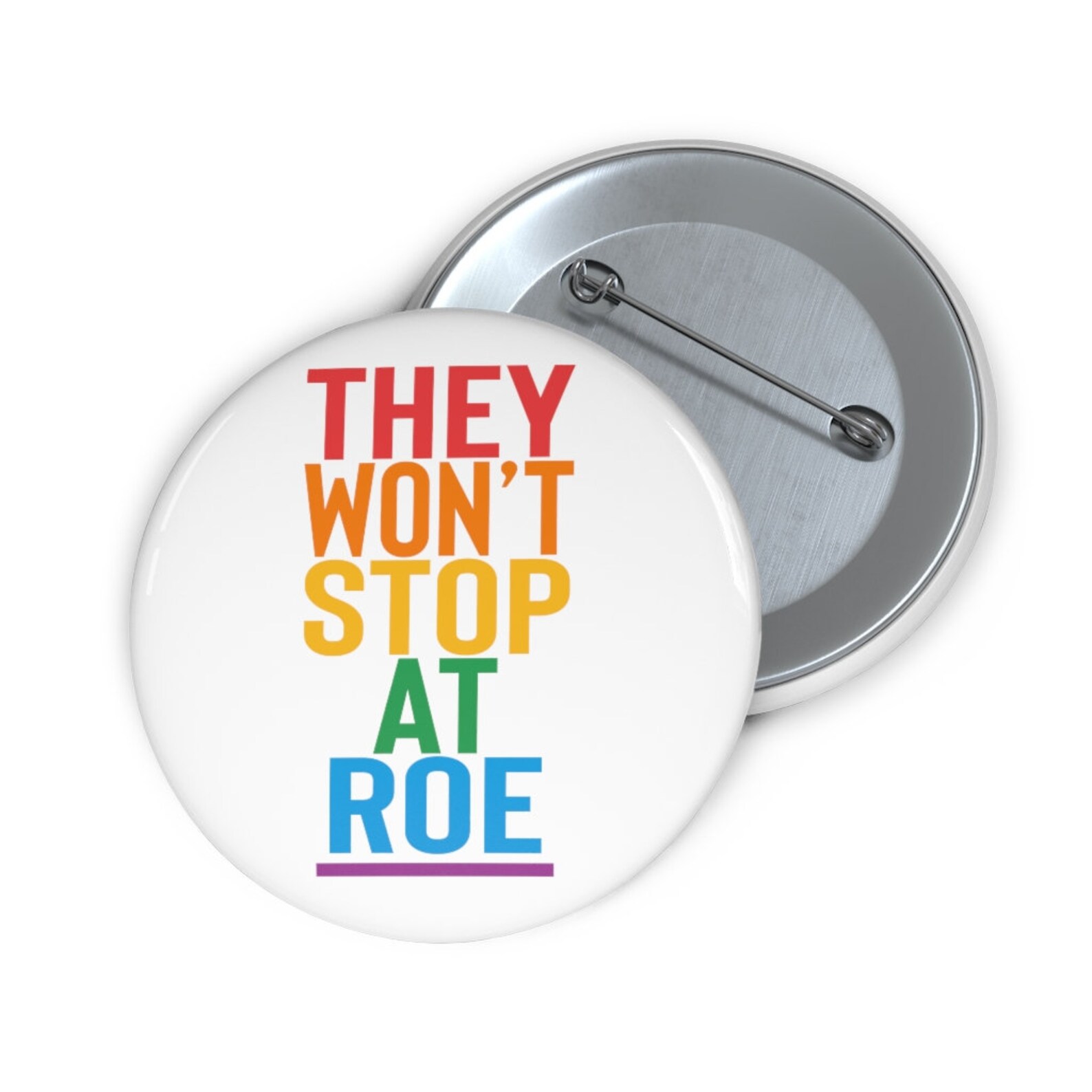 They Won't Stop at Roe Pin Reproductive Feminist Pin Roe V Wade Aid and ...