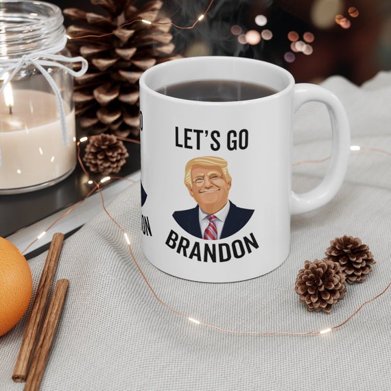 Funny Trump Christmas Wrapping Paper for Gifts - Let's Go Brandon Santa  Trump