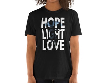Kamala Harris Umbrella Raining Hope Light Love Tshirt Kamala