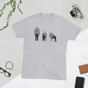 Bernie Sanders Shirt Meme - Feel the Bern - Best Bernie Mittens Shirt Bernie Sitting Bernie Standing - Bernie Mood Shirt Unisex T-Shirt