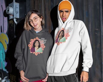 Vice President Kamala Aunty Hoodie Kamala Hoodie Kamala Harris Hoodie Kamala Sari Indian Momala Aunty VP Kamala Unisex Hoodie Etsy
