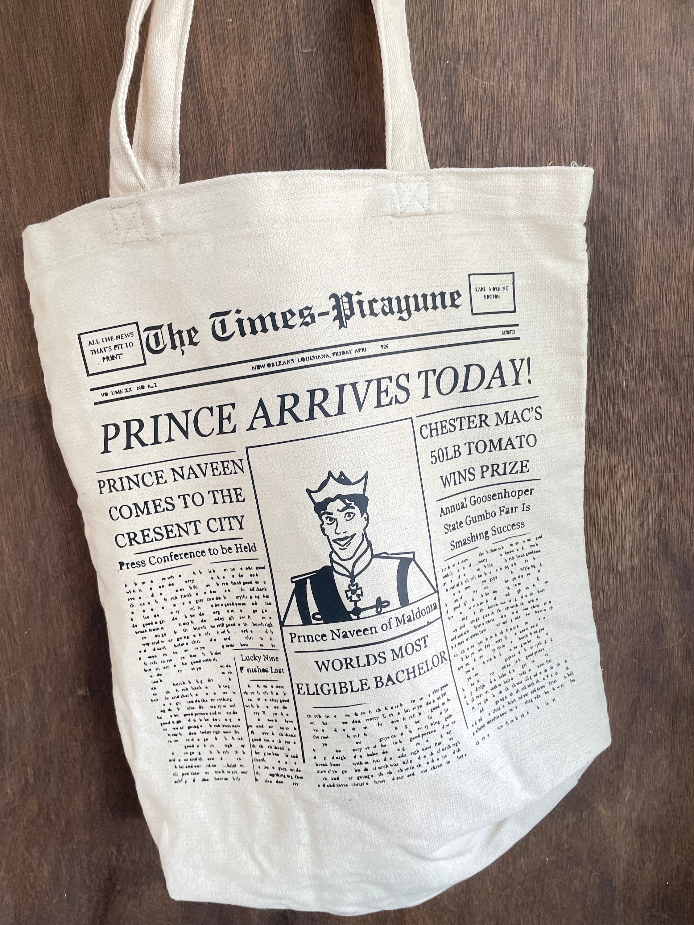 Newspaper Tote - Etsy