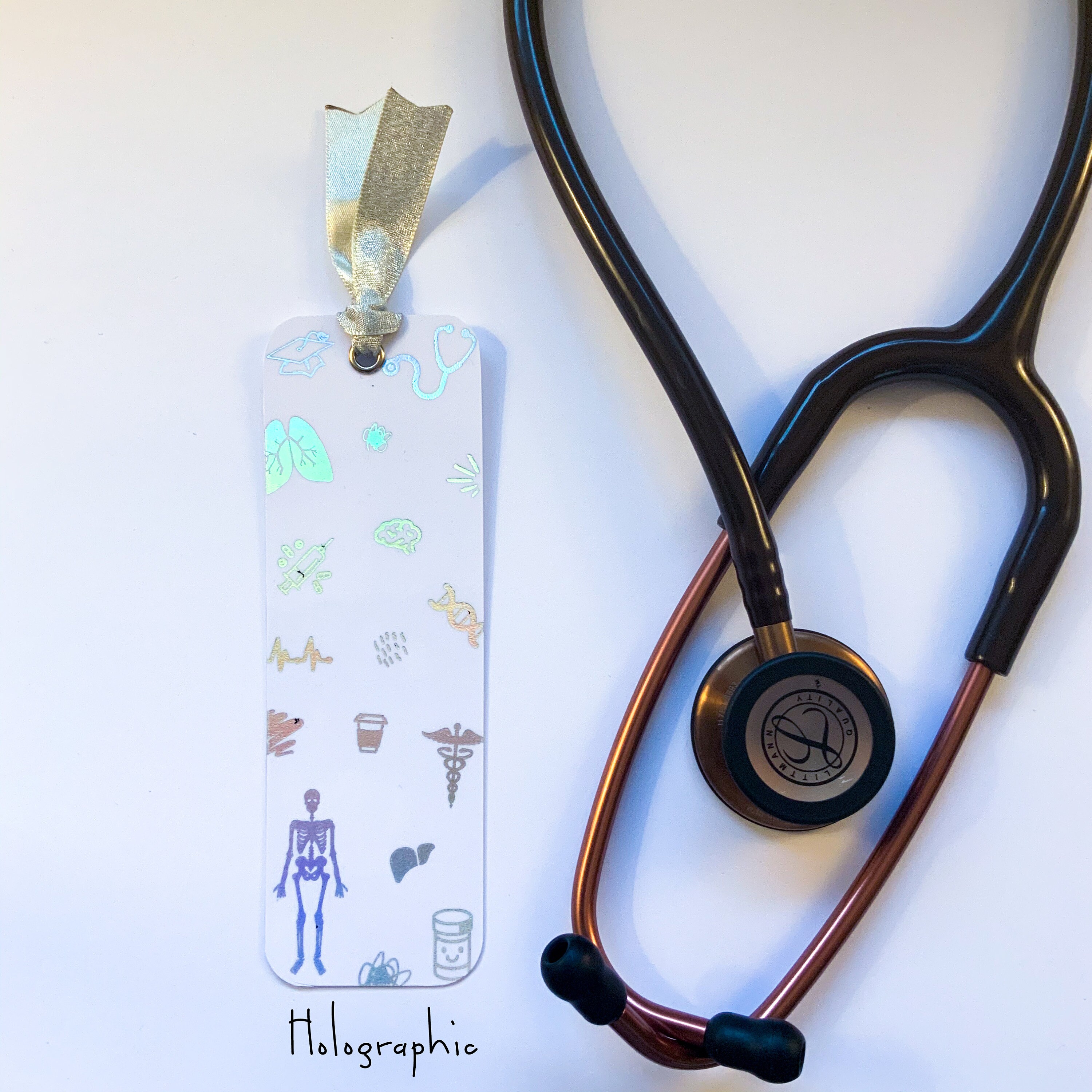 the healthcare bookmark medical bookmark cute gifts etsy