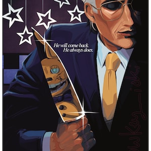 British Psycho print