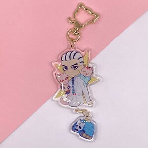 Yoshikage Kira Keychain - Etsy