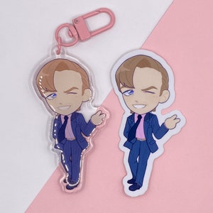 Saul Goodman charms and stickers [CLEARANCE- LAST CHANCE]