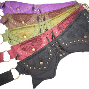 Utility belt, Pocket belt, Money belt , Fanny pouch , Festival belt , Cotton money belt.