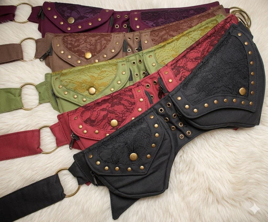 Burning Man Utility Belt - Etsy display picture 1