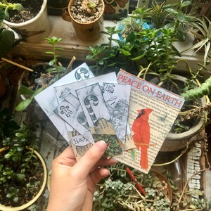 Vintage-themed Christmas Stationery | gifts, pen-pal, crafting