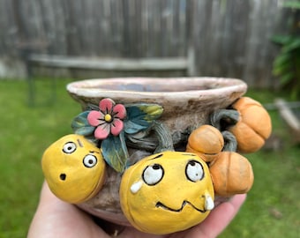 ceramic succulent/flower pot